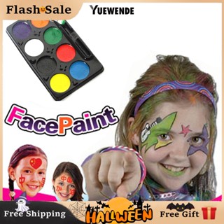 Y.e พาเลตต์ตัวตลก คอสเพลย์แต่งหน้า 8 สี DIY