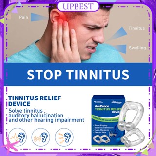 ♕ South Moon 2 ชิ้น Acupeace Tinnitus Relief Ear Clip Repair Tinnitus Stop Ringing Soothing Ear สบาย อุปกรณ์ทนทาน ลดอาการปวด Body Care UPBEST