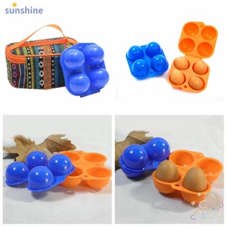 Ssunshine กล่องเก็บไข่ 2/4 ช่อง สําหรับตั้งแคมป์