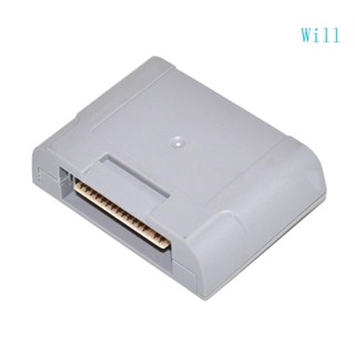 Will การ์ดหน่วยความจํา N64 128 ม. ควบคุมเกมคอนโซล สําหรับเด็กผู้ชาย