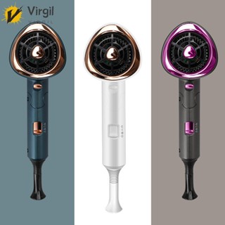 [Virgil.th] เครื่องเป่าลมร้อน ไอออนลบ 1800W 3 ปุ่ม พับได้ สําหรับดูแลส่วนบุคคล