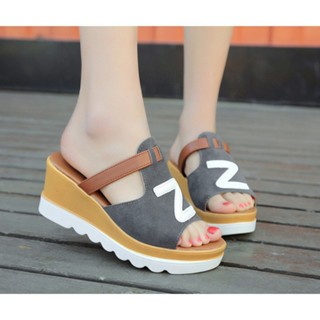 Tiptop Wedges shoes Z high 8 cm รองเท้าส้นสูง แบบหนา สําหรับผู้หญิง