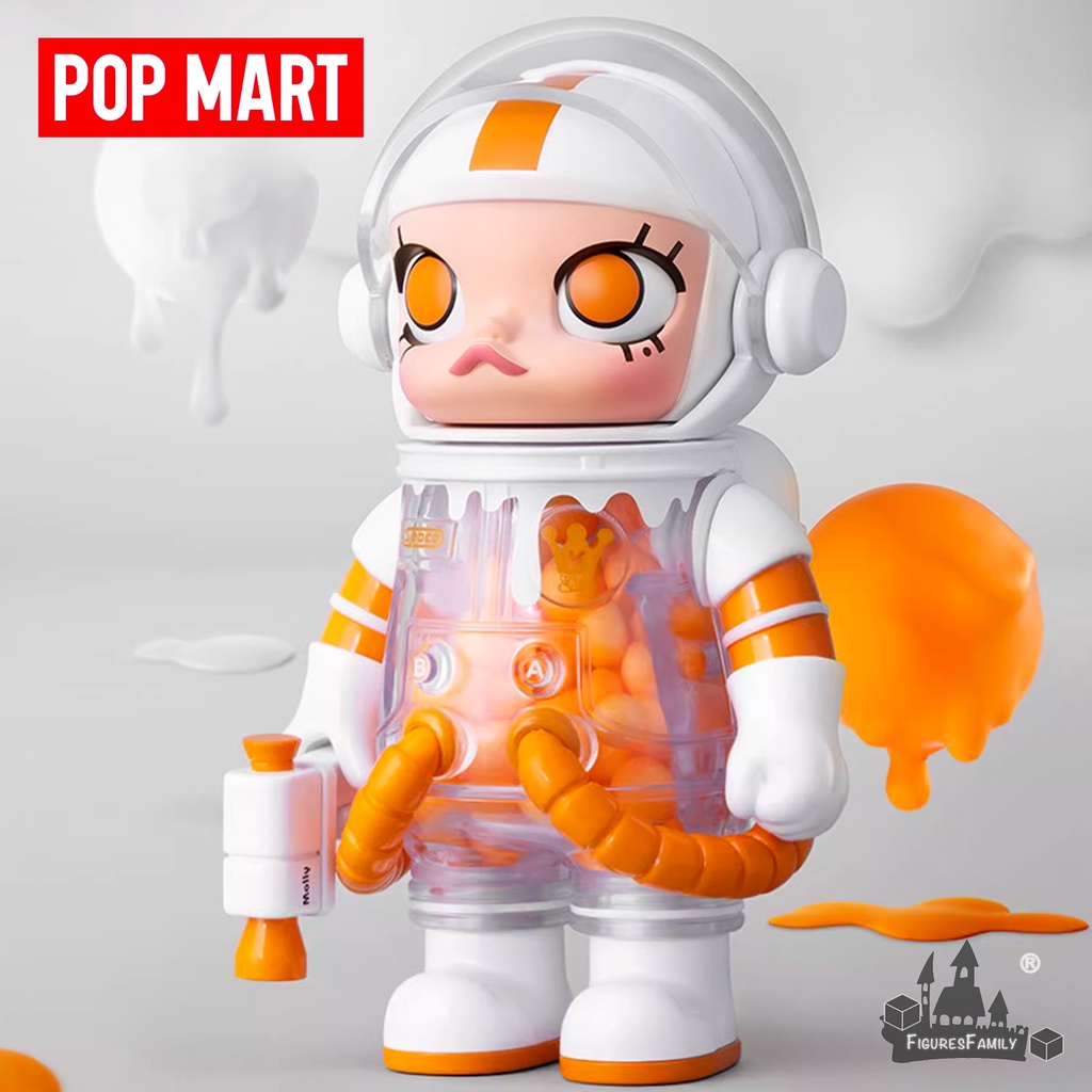 [ของแท้] POPMART MOLLY MEGA SPACE MOLLY 100% V2 Series Secret Style & Set 9 กล่องใหม่ Blind Box เครื