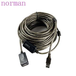 Norman สายเคเบิลต่อขยาย USB ตัวเมีย เป็นตัวผู้ สําหรับคีย์บอร์ด