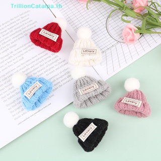 Trillioncatalpa หมวกแก๊ปจิ๋วน่ารัก 1/6 อุปกรณ์เสริม สําหรับบ้านตุ๊กตา ของขวัญวันเกิดเด็ก