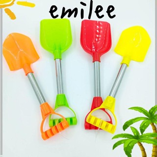 Emilee ของเล่นพลั่วชายหาด สุ่มสี 2 ชิ้น ชุดพลั่วตักทราย เหมาะกับฤดูร้อน สําหรับเด็ก