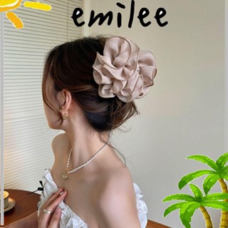 Emilee กิ๊บติดผม ใหม่ ดอกไม้ กุหลาบ ริบบิ้น ผู้หญิง กิ๊บ