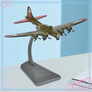 [meteor2] โมเดลเครื่องบินรบ 1:200 B 17 Diecast พร้อมขาตั้งโชว์ สําหรับตู้ทีวี ห้องนั่งเล่น บ้าน ชั้นวางหนังสือ