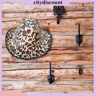 &lt;citydiscount&gt; หมวกคาวบอย ผ้าวูล เป็นมิตรกับสิ่งแวดล้อม สําหรับปาร์ตี้ วันหยุด บ้าน