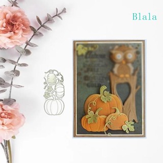 Blala Pumpkins แผ่นแม่แบบ ตัดลาย สําหรับตกแต่งสมุด การ์ด หัตถกรรม DIY