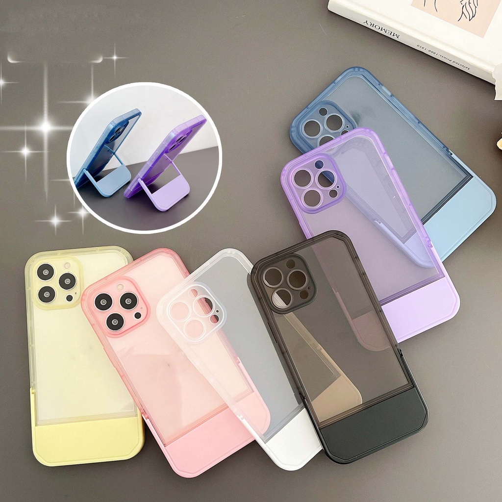 【เคสวงเล็บ】เคสโทรศัพท์มือถือ แบบนิ่ม สําหรับ Compatible for Iphone 11 12 13 Pro Max 7 8 Plus X Xr 15 Pro Max 12 Pro XS