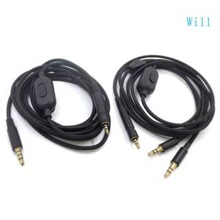 Will สายเคเบิลอะแดปเตอร์หูฟัง แบบเปลี่ยน สําหรับ Sennheiser- GAME ZERO PC 373D GSP350 500 600