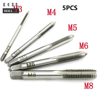 ⭐24H SHIPING ⭐Ball Bearing Bit Home Power Tool Steel Tap Thread 5Pcs/Set M3/M4/M5/M6/M8