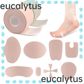 Eucalytus1 สติกเกอร์ผ้าสักหลาด อเนกประสงค์ มีกาวในตัว ป้องกันการขัดถู สําหรับติดส้นเท้า