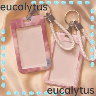 Eucalytus1 ซองใส่บัตรเครดิต บัตรประชาชน พลาสติก น่ารัก สําหรับนักเรียน