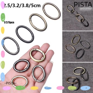 Pista 1/2/5 ชิ้น แหวนวงรี ฤดูใบไม้ผลิ เครื่องมืออุปกรณ์เสริม ตั้งแคมป์ เดินป่า กระเป๋าถือ คลิป