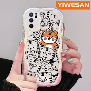 เคสโทรศัพท์มือถือแบบนิ่ม ใส กันกระแทก ลาย Good Luck Tiger Mascot สีสันสดใส สําหรับ OPPO A16 A16s A54s A54 A55