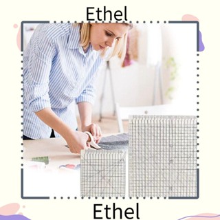 Ethel1 ไม้บรรทัดแม่แบบ ลายฉลุ แบบมืออาชีพ สําหรับตัดผ้า 5-In-1