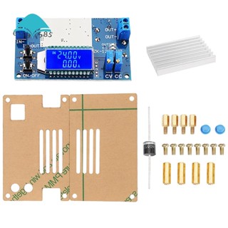 Dc 0-32V 12A แรงดันไฟฟ้าคงที่ หน้าจอ LCD ดิจิทัล แรงดันไฟฟ้า กระแสไฟ ปรับได้ บั๊กลง โมดูลพาวเวอร์ซัพพลาย