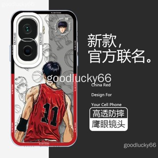 เคสป้องกันโทรศัพท์มือถือใส แบบนิ่ม ลายสแลมดังก์ กันกระแทก สําหรับ Honor x50i Honor x50i Honor 90 Honor x50 Honor x50i