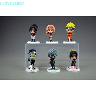 Ulove1bsby โมเดลฟิกเกอร์ PVC รูปปั้นอนิเมะนารูโตะ Shippuden 6 ชิ้น ต่อชุด