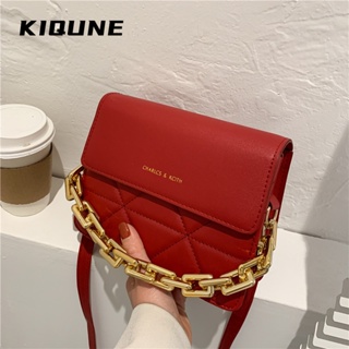 KIQUNE   กระเป๋าสะพาย ข้าง กระเป๋าผู้หญิงสะพายข้าง 2023 new  fashion Stylish Chic ทันสมัย L91TPYA 37Z230910