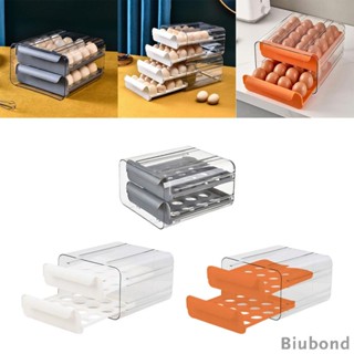 [Biubond] ถาดวางไข่ วางซ้อนกันได้ สําหรับตู้เย็น ห้องครัว