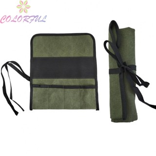 【COLORFUL】Tool Bag 33x27cm Accessory Hanging Tool Multi-Purpose Multiple Pockets