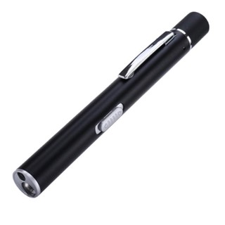 Rechargeable Medical Yellow And White Dual-light Pupil Flashlight USB Charging