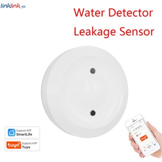 Zigbee Tuya Water Leak Detector Flood Sensor Water Tank Full Water Linkage Alarm Smart Life App Remote Monitoring Linklink