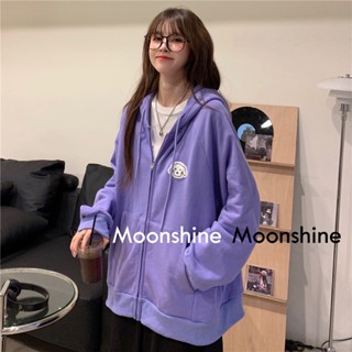 Moon  เสื้อกันหนาว เสื้อคลุม ย้อนยุคในอเมริกา oversize 2023 NEW Stylish รุ่นใหม่ Beautiful ทันสมัย A98J24O 36Z230909