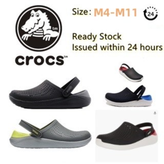 CROCS  【ไซซ์ M4-m11】รองเท้าแตะลําลอง กันลื่น สไตล์คลาสสิก สําหรับผู้ชาย และผู้หญิง