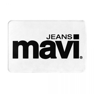 Mavi Jeans (1) พรมเช็ดเท้า ผ้าสักหลาด กันลื่น ดูดซับน้ํา แห้งเร็ว สําหรับห้องน้ํา 16x24 นิ้ว พร้อมส่ง