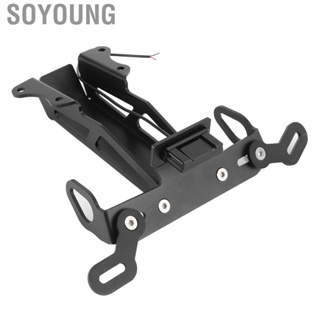 Soyoung Eliminating License  Holder W/ Lamp Fit for YAMAHA MT‑07 Tracer MT/FZ‑09 MT/FZ‑10 14‑20