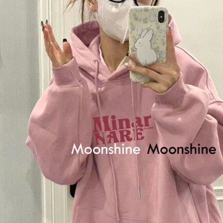 Moon เสื้อกันหนาว เสื้อคลุม ย้อนยุคในอเมริกา oversize 2023 NEW AG081116