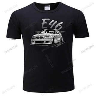 เสื้อยืดคอกลม ผ้าฝ้าย ทรงหลวม ลาย Legend Car E46 E60 E61 หรูหรา สไตล์เยอรมนี คลาสสิก สําหรับผู้ชาย