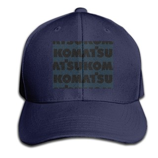 หมวกเบสบอลลําลอง กันแดด ลายโลโก้ Komatsu Lycra แฟชั่นสําหรับตกปลากลางแจ้ง