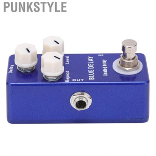 Punkstyle Guitar Effect Pedal  True Bypass Effects Pedals Analogue Blue Delay for Playing