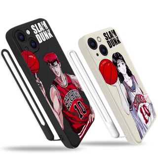 เคสโทรศัพท์มือถือ TPU นิ่ม กันกระแทก ปิดด้านหลัง ลายการ์ตูนอนิเมะ Slam Dun พร้อมสายคล้อง สําหรับ Infinix Hot 10 11 Play 10 10t 10s NFC 10i S4 9 Pro 10 Lite 11 Plus Hot 9 Play 11 11S NFC Smart 4 4C 5 Pro 3 Plus Note 8 10 Tecno Spark 5 PRO A15 A16 A5S Y12