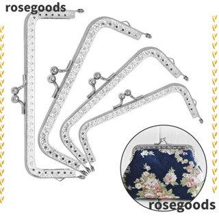 Rosegoods1 ตะขอล็อคกระเป๋า สไตล์วินเทจ สําหรับทํางานฝีมือ DIY