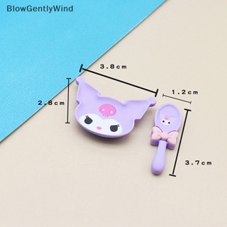 Blowgentlywind ช้อนจาน ลายการ์ตูนน่ารัก ขนาดเล็ก อุปกรณ์เสริม สําหรับบ้านตุ๊กตา