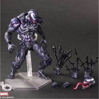 ((พร้อมส่ง) โมเดลฟิกเกอร์อนิเมะ PA Spiderman Venom Venom Joint ขยับข้อต่อได้ ดัดแปลง ของเล่นสําหรับเด็ก