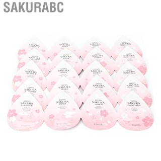 Sakurabc Skincare Set  Pores Cleaning Non‑Irritating ‑Aging Creams Skin  Removes Dirt for Women All Types