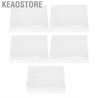 Keaostore 120 Pairs Double Eyelid  UltraThin Fiber Tape Strip Makeup Tool