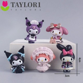 Taylor1 โมเดลตุ๊กตาอนิเมะ Kuromi KT Cat My Melody ของเล่นสําหรับเด็ก