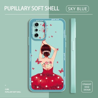 เคสโทรศัพท์ Xiaomi Poco X3 GT NFC M3 Pro 4G 5G M5S เคสโทรศัพท์ซิลิโคน TPU แบบนิ่ม ลายการ์ตูนผู้หญิง กันกระแทก