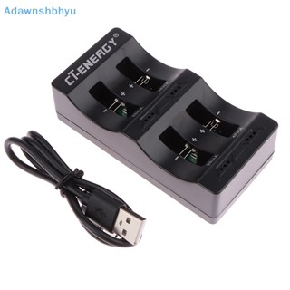 Adhyu ที่ชาร์จ 4 ช่อง 4.2V และอินเตอร์เฟซ USB สําหรับ LIR1220 1632 2032 2025 2016 2450 2477 TH