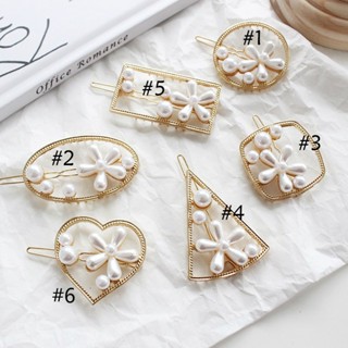 Daisy Hairpin Model Flower Hairpins with Pearls for Hairclip Women Clearance sale