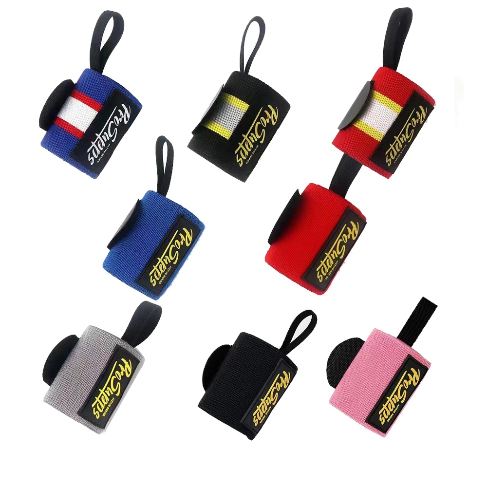 1 คู่ PROSUPPS II สายรัดข้อมือ ฟิตเนส ระบายอากาศ ที่รัดข้อมือ ใส่เล่นกีฬา ยกน้ำหนัก ออกกำลังกาย ปกป้องข้อมือ - รูปที่ 5