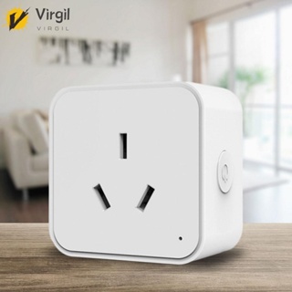 [Virgil.th] Wifi Zigbee3. ซ็อกเก็ตสวิตช์ไร้สาย 0 ฟังก์ชั่น มาตรฐานออสเตรเลีย